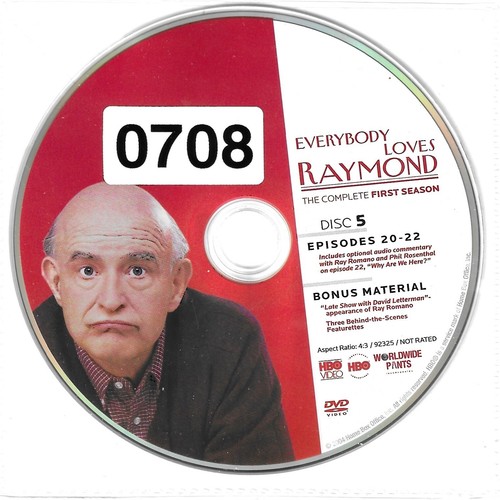 Everybody Loves Raymond Season 1 REPLACEMENT DISC ONLY NO CASE OR ARTWORK - Picture 4 of 4