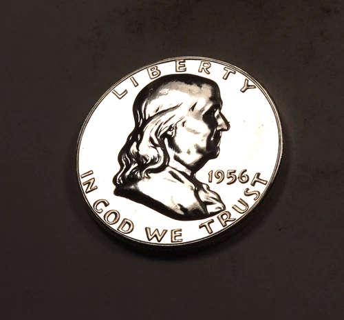 1956 Franklin Half Dollar * Gem Proof * 90% Silver * XXH201