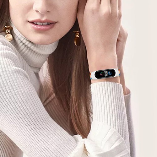 Braided Elastics Nylon Band Bracelet Strap Band for Xiaomi Mi Band 5/6/7 NFC - Zdjęcie 7 z 30