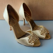 Badgley Mischka - Salsa Vanilla Vanzant Women  s 6.5 Formal Wear Shoes