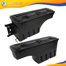 Left Right Truck Bed Storage Tool Box Swing Case Fits Ford F150 1997-2014