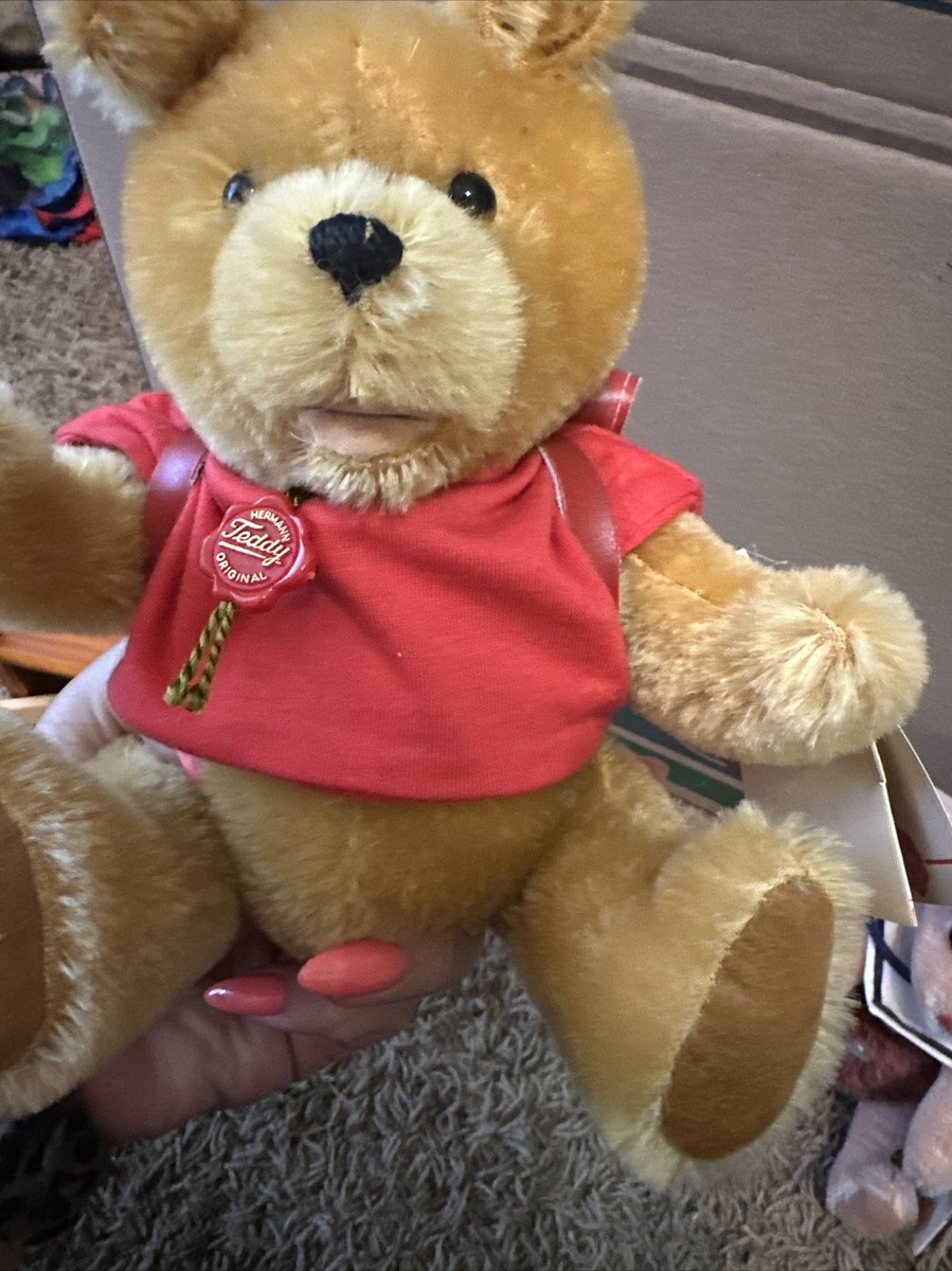 ぬいぐるみ HERMANN Teddy ORIGINAL CLASSIC POOH Growler Hermann Teddy Original Pooh & Piglet With Tags! | eBay
