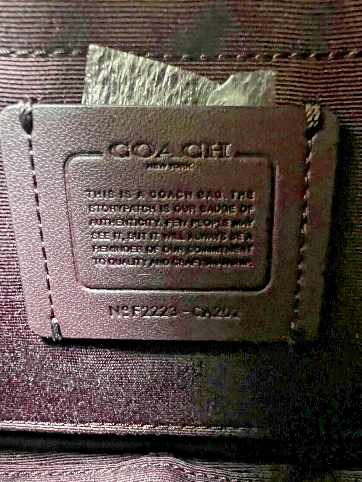 Borsa Coach donna nera Sydney nera