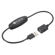 USB Extension Cable with 3 Position Switch Female to Male Extension Cords Pow...