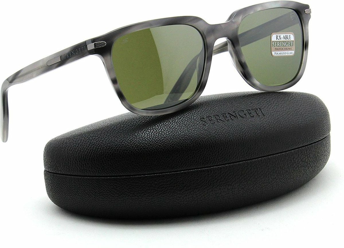 鸚鵡57 SERENGETI MATTIA FEATHER GREY TORT POLAR PHOTO 555 NM GREEN
