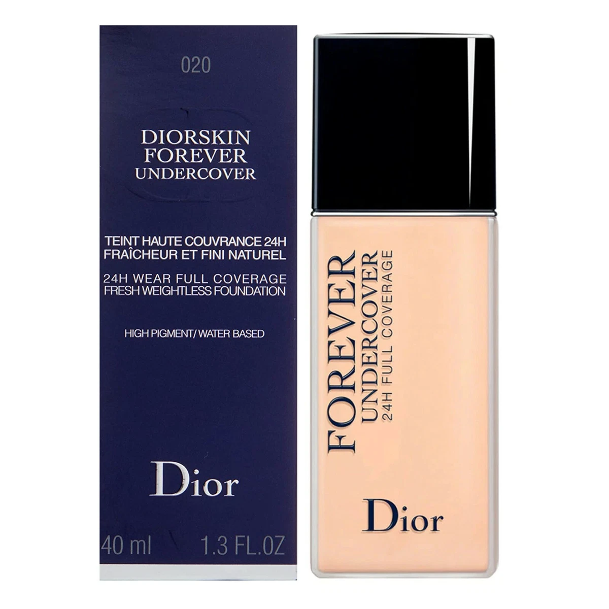 DIOR Diorskin Forever Undercover Fondotinta fluido 020 Light Beige