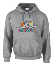 46 The DOCTOR Valentino Rossi Felpa con cappuccio grigia -3007 -Grigio