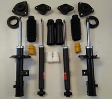 Satz 4 Gasdruck Stoßdämpfer Dämpfer Domlager Staubschutz Hyundai IX35 4WD AWD