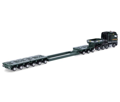 Camion modello Herpa 1:87/H0, Mercedes Arocs semirimorchio a pianale ribassato, Emil Egger #317337 - Foto 2 di 2