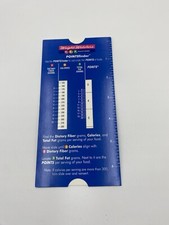 RARE Weight Watchers WW 123 SUCCESS Points Finder Slider Calculator Slide Card