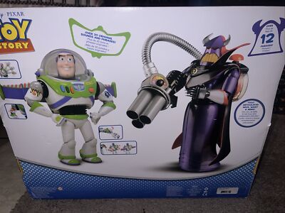Disney Toy Story Buzz Lightyear and Zurg 15 Inch Talking Action