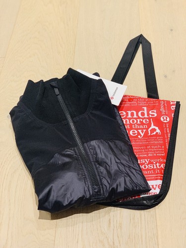 Lululemon All Roads Half Zip BLK Size 10 (CAN) / 14 (AUS)