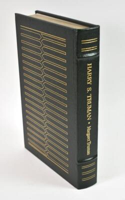 Harry Truman Easton Press By Margaret Truman 1972 Leather Bound Book 
