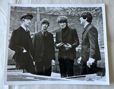 Photo originale 10" x 8" Les Beatles années 60 photographie vintage