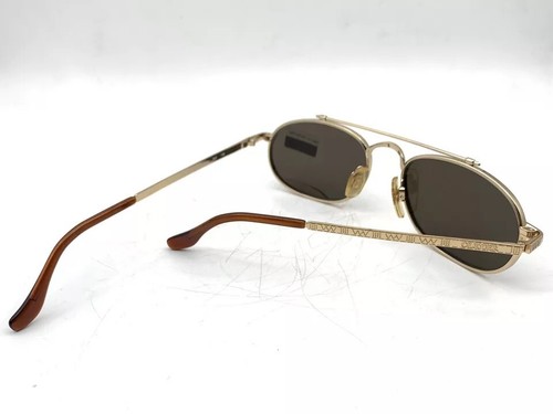 OLIVER de VALENTINO mod. Gafas de sol cuadradas de bronce únicas de 1834 años 90 unisex - Imagen 7 de 19