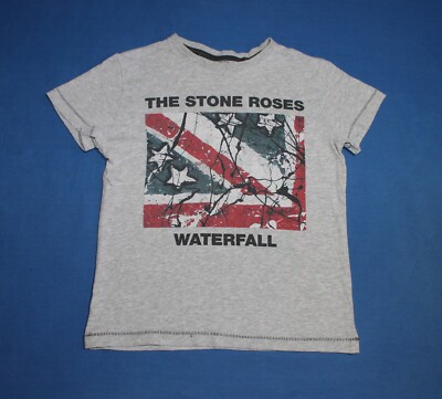 Kids The Stone Roses T-Shirt Waterfall Indie Rock Band Kids Tee 5 Yrs 110 Cm