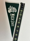 Vintage MSU Michigan State Spartans College University Mini Pennant 3.5x9 Inch — photo 2