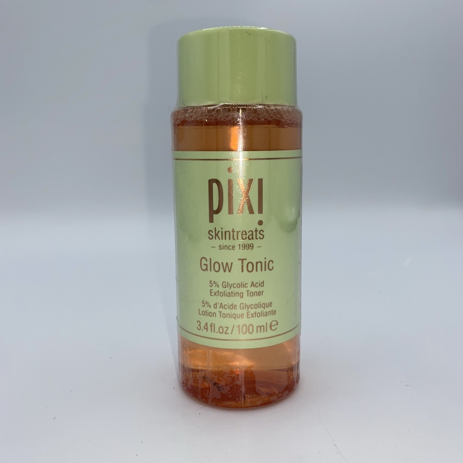 NEW PIXI Glow Tonic With 5% Glycolic Acid Exfoliating Toner 100ml A32
