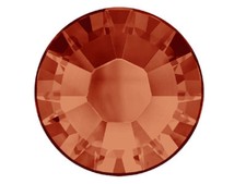 Swarovski HOTFIX Flatbacks, Hyacinth Iron-on Rhinestones Art.2028-2038-HF orange