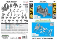 MW22 Eduard 648800 A6M3 Cockpit Print 1/48 Brassin For Eduard