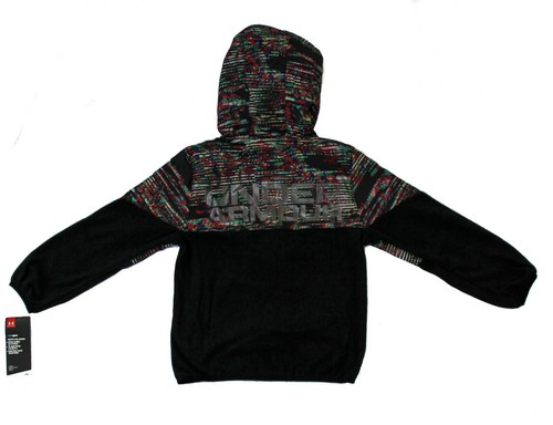 Under Armour Boys Zip Up Micro Fleece Hoodie Jacket - Size 4 5 6 - New w/Tags - Picture 9 of 9