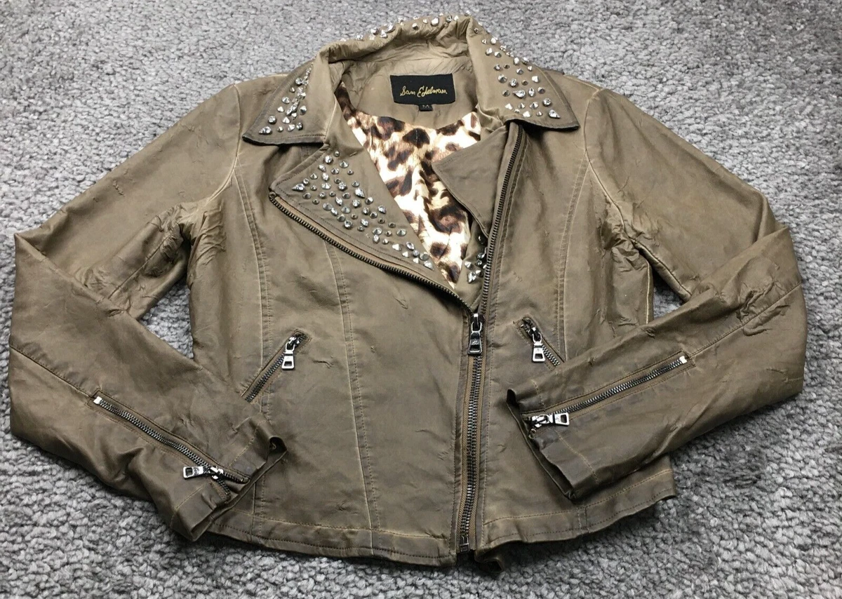 Sam edelman discount leather moto jacket