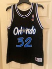 Shaquille O'Neal Shaq Orlando Magic Champion Jersey 44 NBA HOF Vintage — photo 1