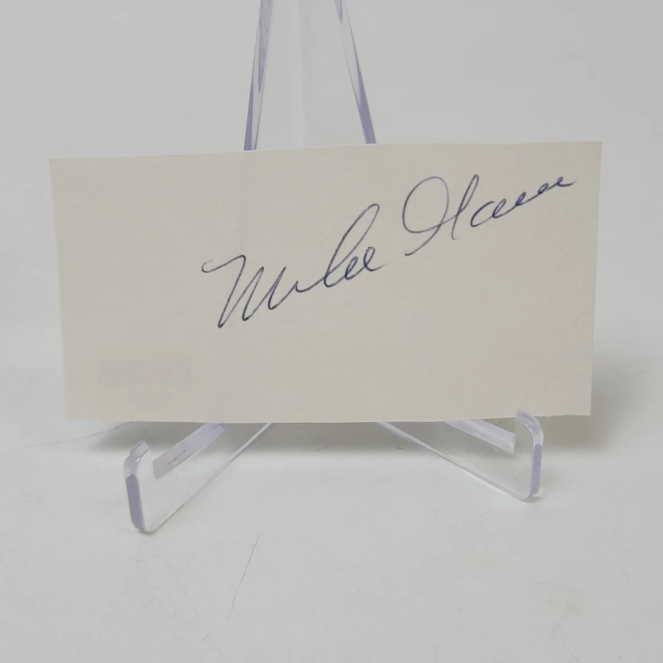 MIKE GARCIA CUT / INDEX CARD AUTO PSA/DNA AUTO AE76144 - Image 2 of 4