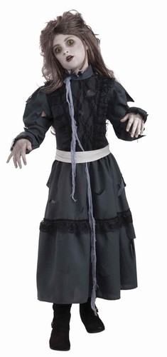 Child Zombie Costume with Tattered Gauze