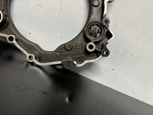 2008 KTM 250 SXF XC-F INNER CLUTCH COVER RIGHT SIDE CASE WATER PUMP 250SXF 08-09 - Picture 8 of 14