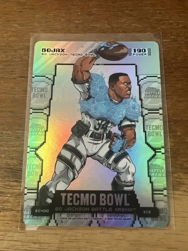 2026 Bo Jackson Battle Arena Tecmo Bowl BOJAX Silver Coin Flip #SC400- Exclusive
