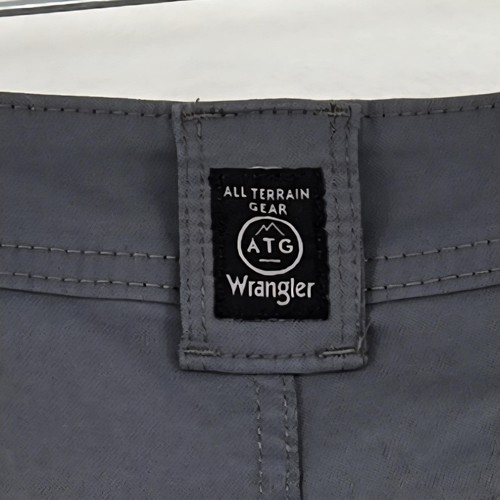 Wrangler ATG Pants Mens 40x32 Gray All Terrain Outdoor Hiking Stretch Nylon FLAW - Picture 7 of 18