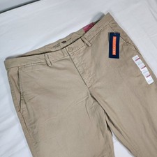 Old Navy Ultimate Straight Built In Flex Khaki Pants Mens Size 40x30 Tan New