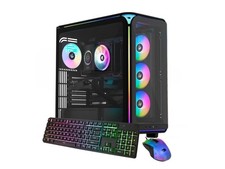 iBUYPOWER Element Gaming PC Desktop Computer AMD Ryzen 7 9700F CPU, NVIDIA GeFor