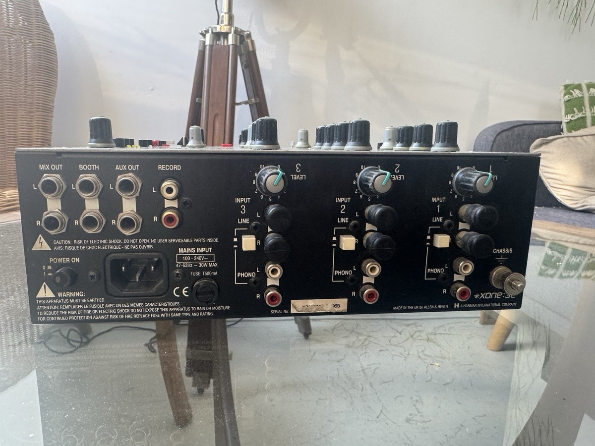 Allen & Heath Xone:32 professional 3 channel DJ mixer | eBay UK