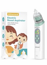 Electric Nasal Aspirator for Baby, Nose Aspirator for Toddlers, Waterproof Ba...