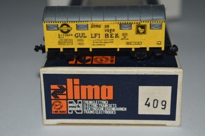 N Scale Lima 409 Gulfiber Wagon Reefer Car C57661