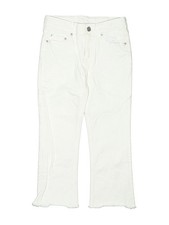 Crewcuts Girls Ivory Jeans 8