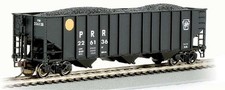 HO Bethlehem Steel 100-Ton 3-Bay Hopper Pennsylvania Yellow Ball #226136