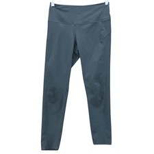 Z By Zella Cropped Leggings Small Teal Cycling Performance Gym Weightlifting