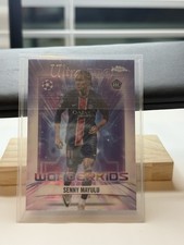 Topps Chrome 2024-25 Senny Mayulu Wonderkids Rookie WK-15 Paris Saint-Germain