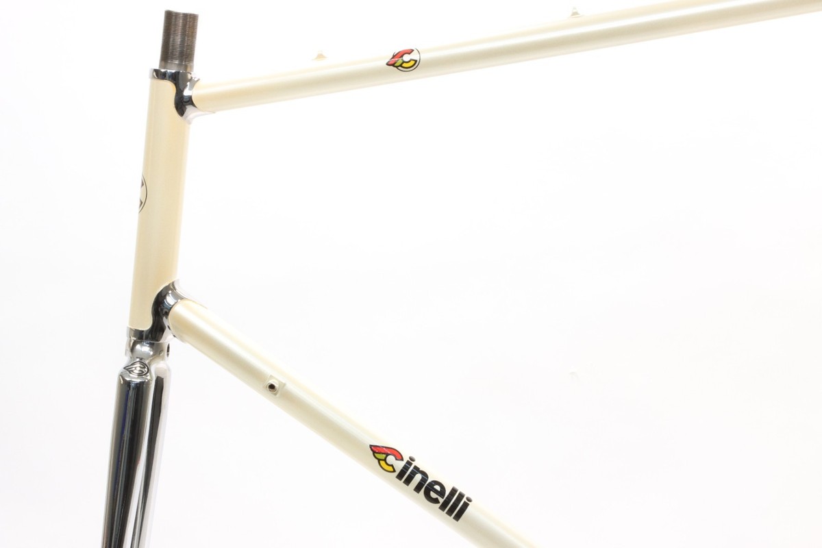 Cadre vélo CINELLI + DIAMANT Columbus SLX + CAMPAGNOLO - Vélos