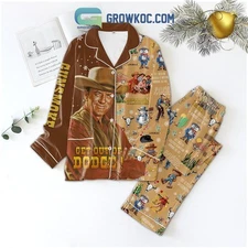 Gunsmoke Get Out Of Dodge All O Need For Christmas Is Vacation Pajamas Set