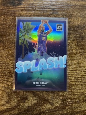 KEVIN DURANT PURPLE PRIZM SPLASH 2024-25 PANINI DONRUSS OPTIC BASKETBALL