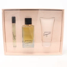Michael Kors Gorgeous! 3pc Gift Set For Women3.4oz EDP + 3.4oz SG + 3.4oz BL