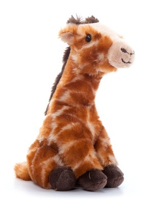 Giraffe Stuffed Animal Plushie, Gifts for Kids, Wild Onez Babiez Zoo Animals,