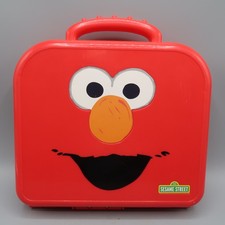 Elmo On the Go Carrying Case ABC Alphabet Letters Complete Sesame Street Hasbro