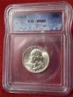 1946-D 25C WASHINGTON SILVER QUARTER ICG - MS66                         #MF-2305