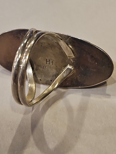 Herbert Tsosie Oval Purple Sugilite Ring in Sterling Native American Size 10.5 - Picture 3 of 7