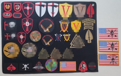 US ARMY 43 PATCH Collection,  Tier 1 SPECIAL OPERATIONS SUPPORT COMMAND HQ Unit